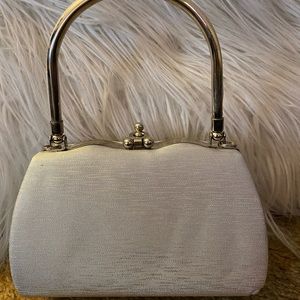 Silver special occasion purse